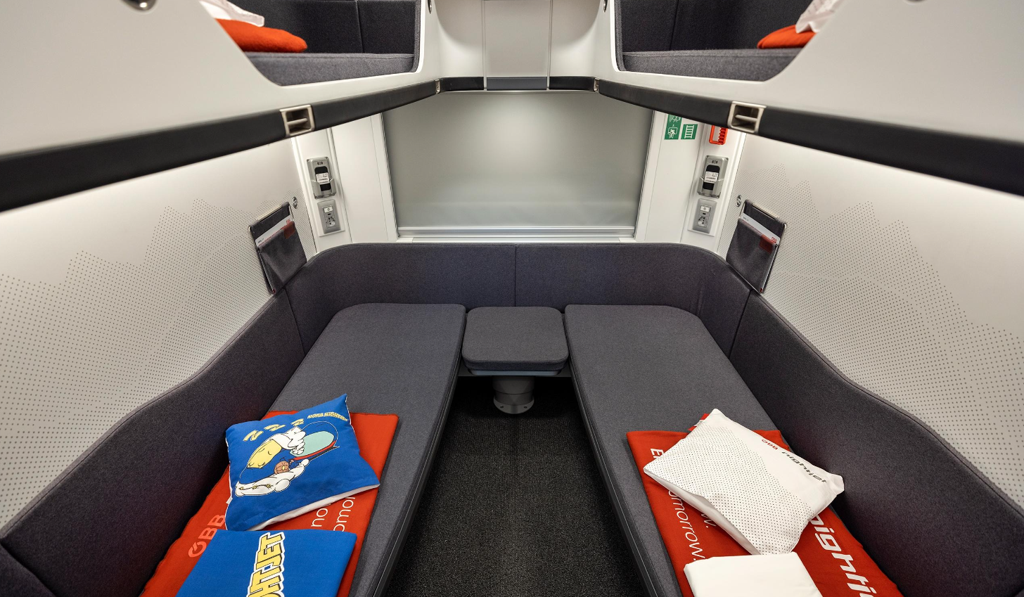 Одноместные капсулы и душ в купе: по Европе скоро начнут ездить новые поезда (фото)